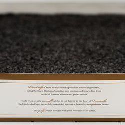 Black Sesame Slab | 30 - 40 serves