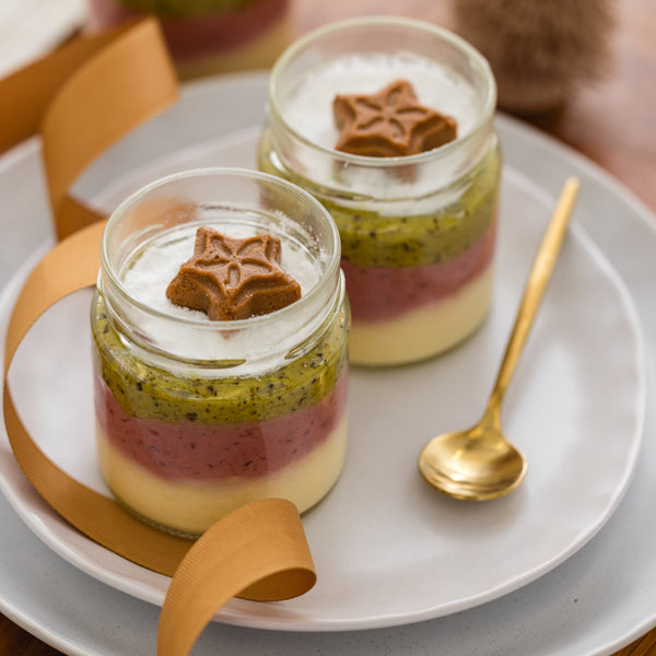 Pistachio Raspberry Honeycake Cheesecake | Christmas Edition | 4 jars
