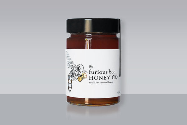 Raw Banksia & Eucalyptus Honey by THE FURIOUS BEE HONEY CO., 425g