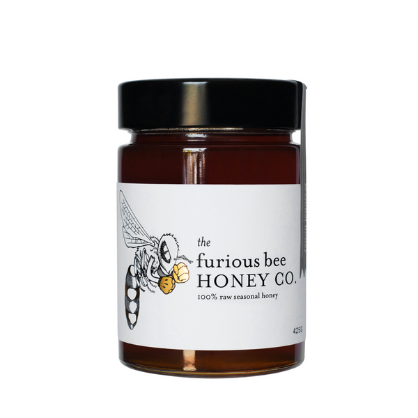 Raw Banksia & Eucalyptus Honey by THE FURIOUS BEE HONEY CO. (425g)